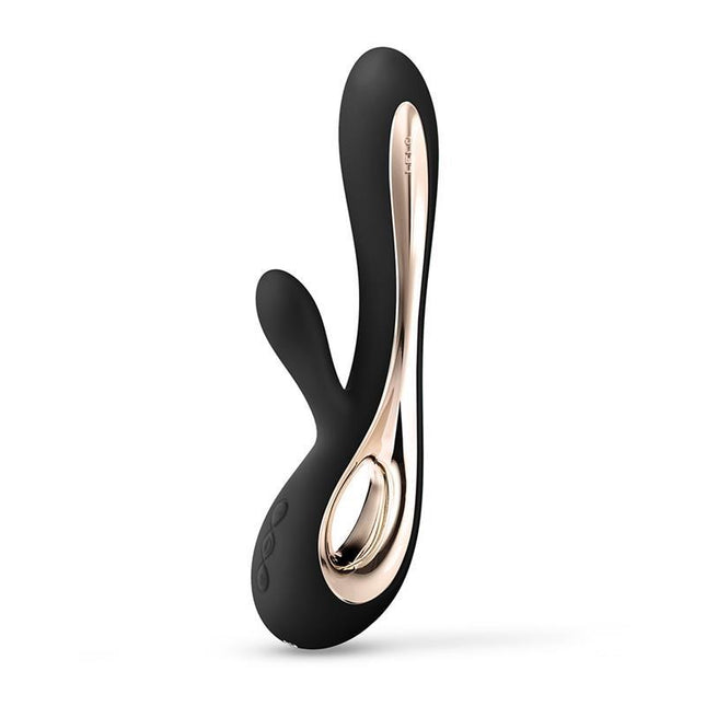 LELO SORAYA 2 Black – луксозен вибратор с двойна стимулация