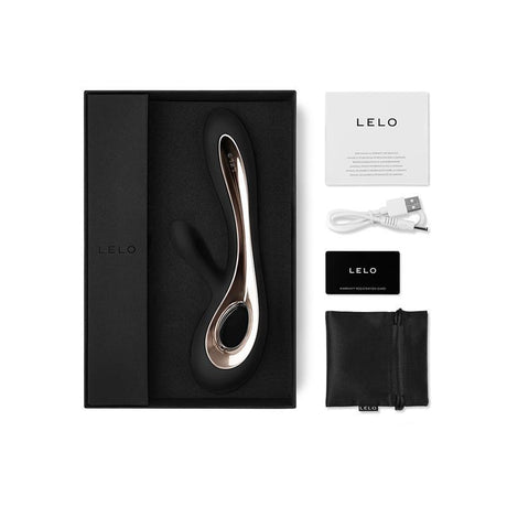 LELO SORAYA 2 Black – луксозен вибратор с двойна стимулация