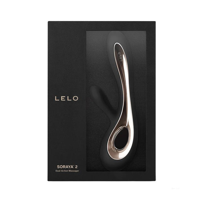 LELO SORAYA 2 Black – луксозен вибратор с двойна стимулация