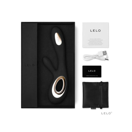 LELO Soraya Wave Black – луксозен вибратор с WaveMotion технология