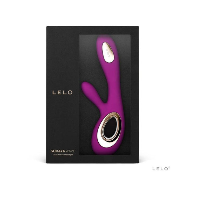 LELO Soraya Wave Deep Rose – луксозен вибратор с WaveMotion технология