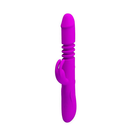 PRETTYLOVE Vibe Ward Purple – многофункционален вибратор с въртене и вибрации