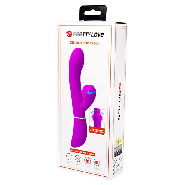 PRETTYLOVE Vibe with Licking – вибратор с уникална стимулация и 12 режима