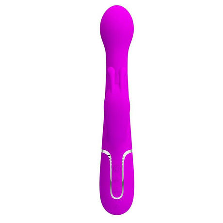 PRETTYLOVE Dejon Pink – вибратор с въртящи се и тласкащи топчета