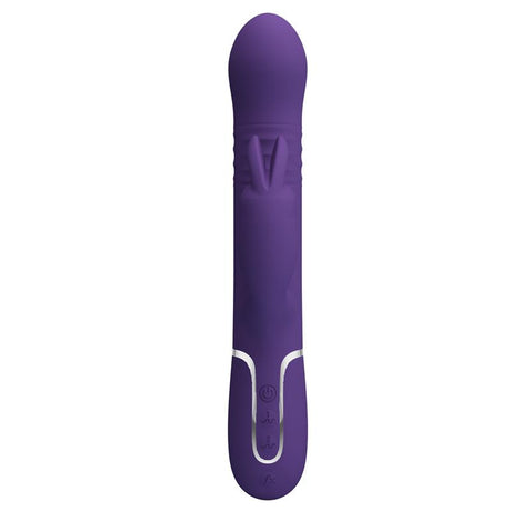 PRETTYLOVE Vibe wt Thrusting – вибратор с въртящи се топчета и мощни мотори