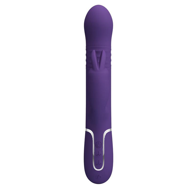 PRETTYLOVE Vibe wt Thrusting – вибратор с въртящи се топчета и мощни мотори