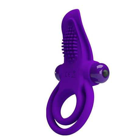 PRETTYLOVE Vibrating Cock Ring – вибриращ пенис пръстен с 10 режима
