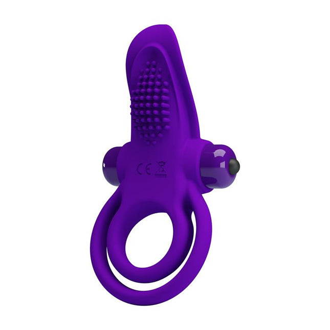 PRETTYLOVE Vibrating Cock Ring – вибриращ пенис пръстен с 10 режима