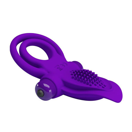 PRETTYLOVE Vibrating Cock Ring – вибриращ пенис пръстен с 10 режима