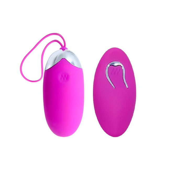 PRETTYLOVE Berger Pink – вибриращо яйце с дистанционно и 12 режима
