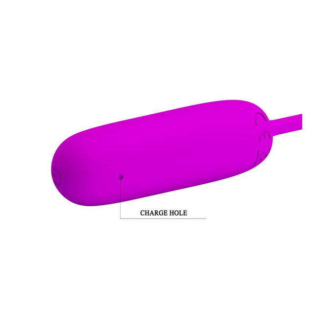PRETTYLOVE Joyce – вибриращо яйце от силикон с USB зареждане