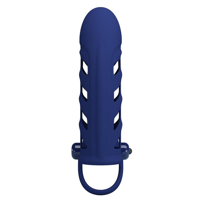 PRETTYLOVE Vibrating Peni Sleeve – вибрираща приставка с 10 режима
