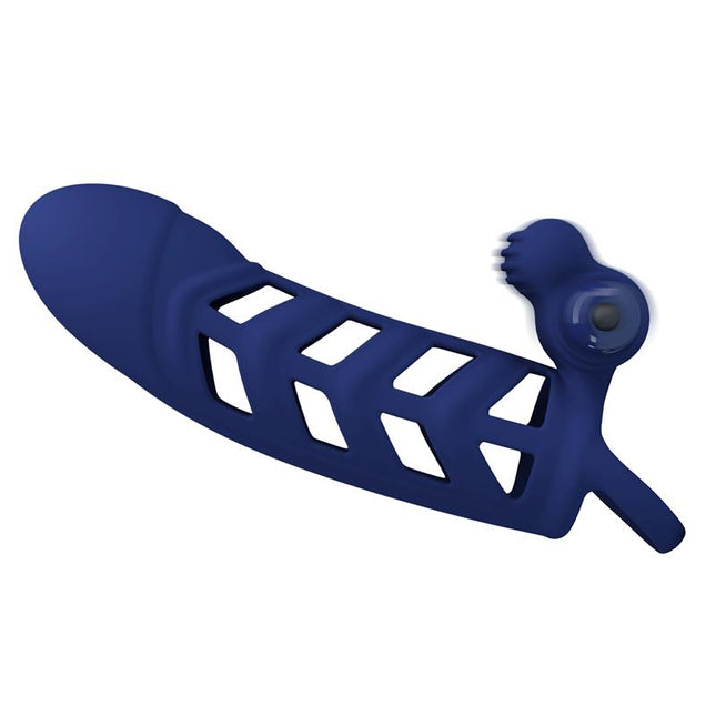 PRETTYLOVE Vibrating Peni Sleeve – вибрираща приставка с 10 режима