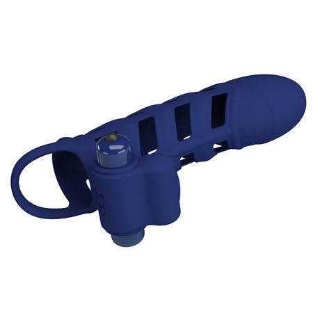 PRETTYLOVE Vibrating Peni Sleeve – вибрираща приставка с 10 режима