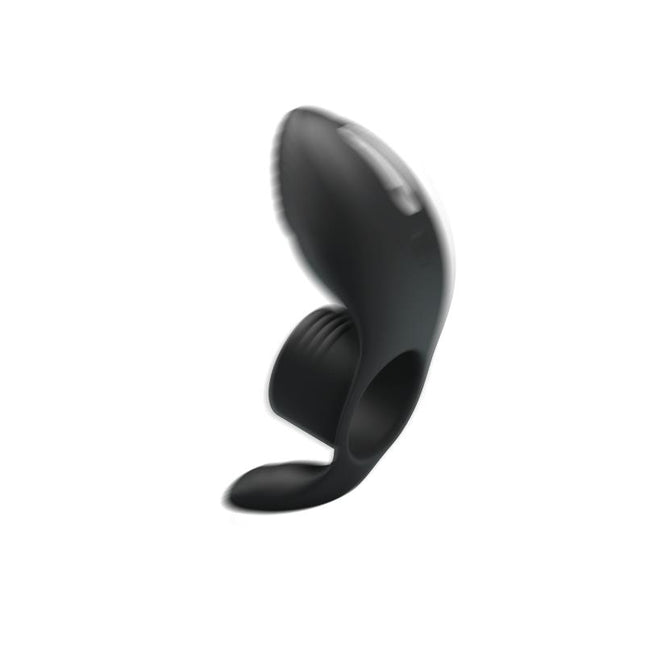 PRETTYLOVE Vibrating Penis Ring – USB презареждаем вибриращ пръстен от силикон