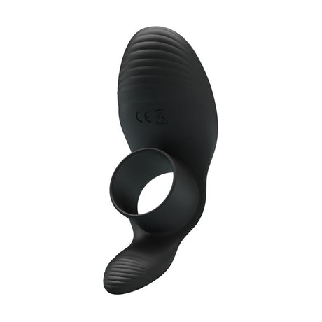 PRETTYLOVE Vibrating Penis Ring – USB презареждаем вибриращ пръстен от силикон