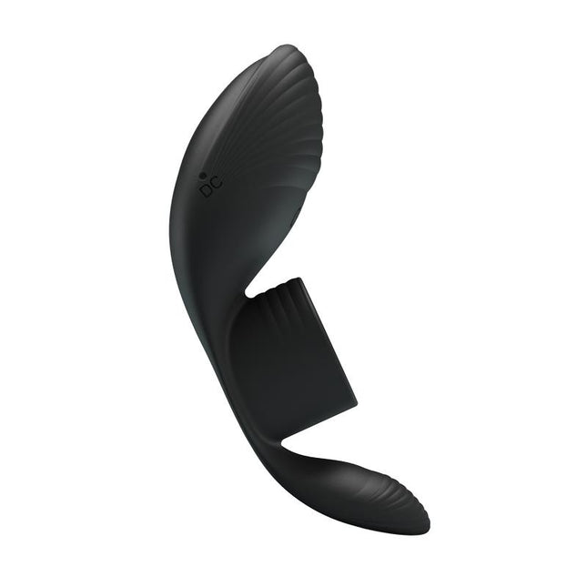 PRETTYLOVE Vibrating Penis Ring – USB презареждаем вибриращ пръстен от силикон