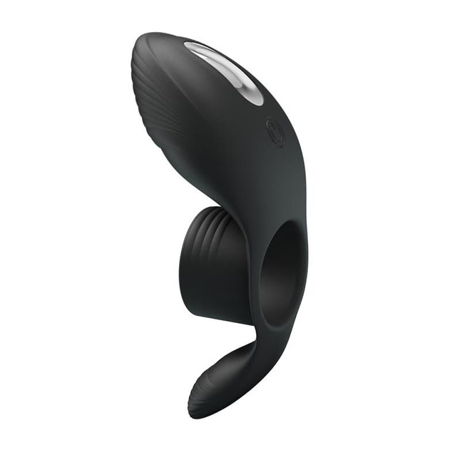 PRETTYLOVE Vibrating Penis Ring – USB презареждаем вибриращ пръстен от силикон