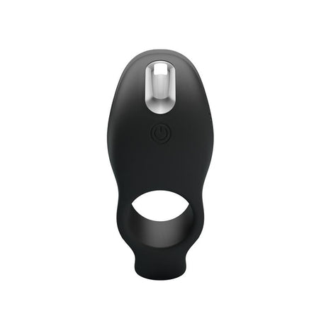 PRETTYLOVE Vibrating Penis Ring – USB презареждаем вибриращ пръстен от силикон