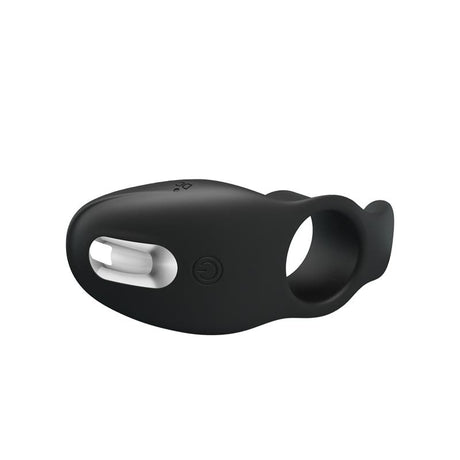 PRETTYLOVE Vibrating Penis Ring – USB презареждаем вибриращ пръстен от силикон