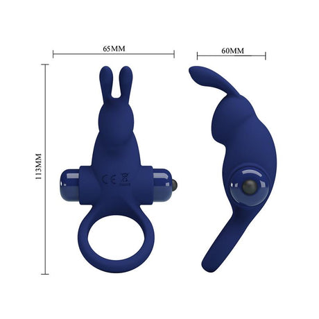 PRETTYLOVE Vibrating Penis Ring – вибриращ пенис пръстен с 10 режима