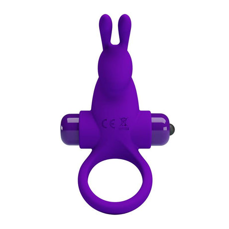 PRETTYLOVE Vibrating Rabbit – вибриращ пенис пръстен с 10 режима