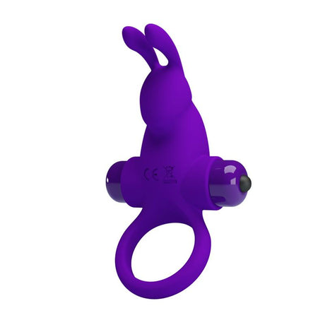 PRETTYLOVE Vibrating Rabbit – вибриращ пенис пръстен с 10 режима
