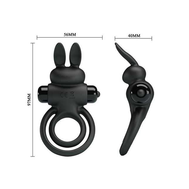 PRETTYLOVE Vibrant Penis Ring III – вибриращ пръстен с 10 режима