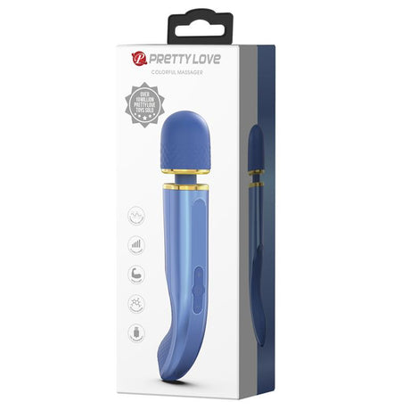PRETTYLOVE Vibrating Wand – USB масажор с 5 скорости и силиконова глава
