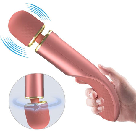 PRETTYLOVE Vibrating Wand – мощен USB масажор от силикон