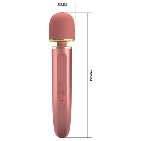 PRETTYLOVE Vibrating Wand – мощен USB масажор от силикон