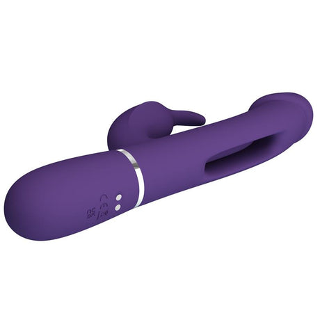 PRETTYLOVE Vibrator with Licking Kampas – водоустойчив стимулатор с два мотора