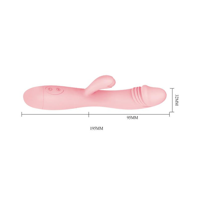 PRETTYLOVE Vibre Snappy Rechargable – вибратор с 30 режима и USB зарядно