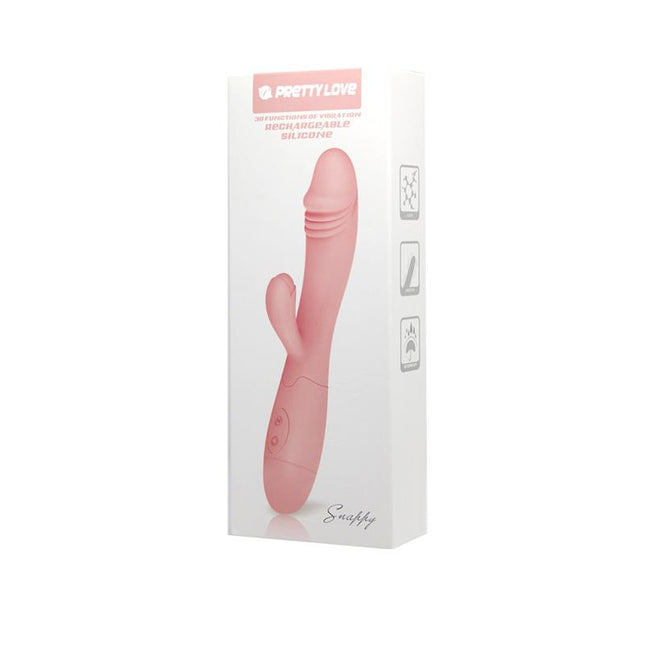 PRETTYLOVE Vibre Snappy Rechargable – вибратор с 30 режима и USB зарядно