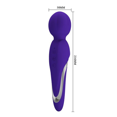 PRETTYLOVE Walter Massager Wand Violet – мощен вибратор с 5 скорости