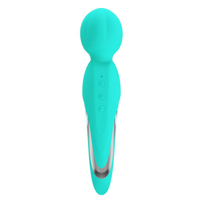 PRETTYLOVE Walter Wand Massager Aqua – мощен вибратор с USB зарядно