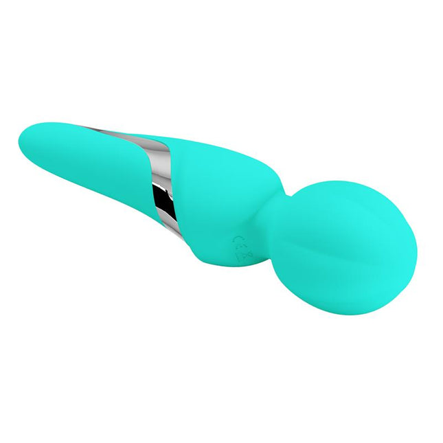 PRETTYLOVE Walter Wand Massager Aqua – мощен вибратор с USB зарядно