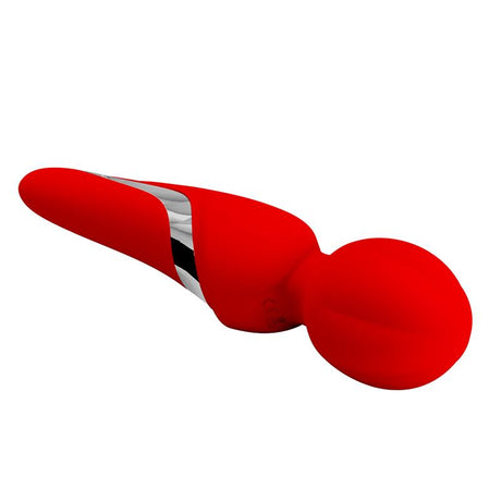 PRETTYLOVE Walter Wand Red – мощен вибратор с 5 скорости и 7 режима