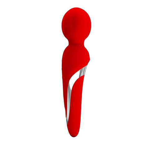 PRETTYLOVE Walter Wand Red – мощен вибратор с 5 скорости и 7 режима