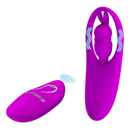 PRETTYLOVE Wild Rabbit – дистанционен стимулатор за бельо с 12 вибрации
