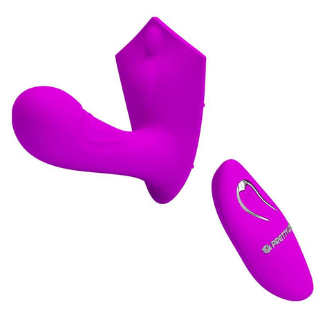PRETTYLOVE Willie – водоустойчив стимулатор с дистанционно управление