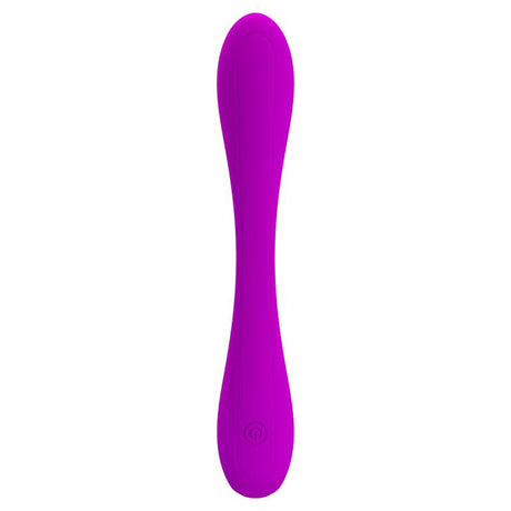 PRETTYLOVE Yedda – гъвкав USB вибратор от силикон, лилав